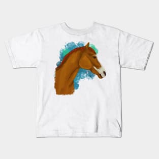 Colorful horse Kids T-Shirt